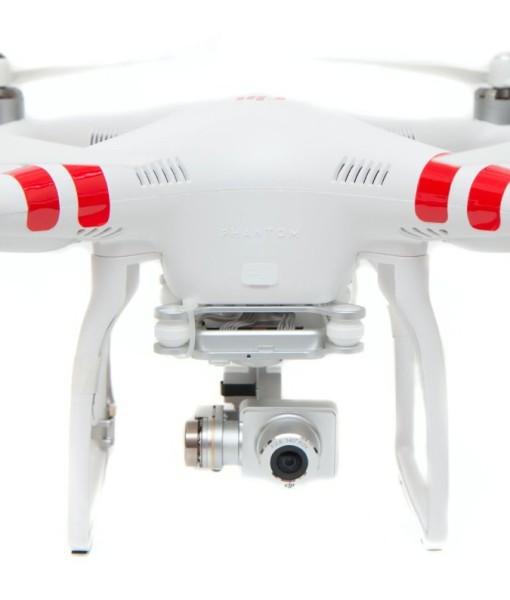 Phantom 2 drone flying
