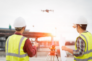 drone used by contractors